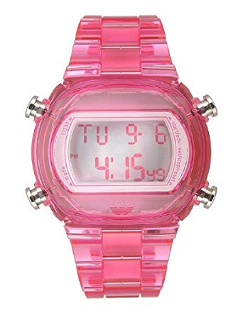 Adidas Nylon Candy Digital Grey Dial Unisex watch #ADH6504