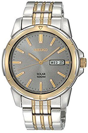 Seiko Men's SNE098 Two-Tone Stainless Steel Watch