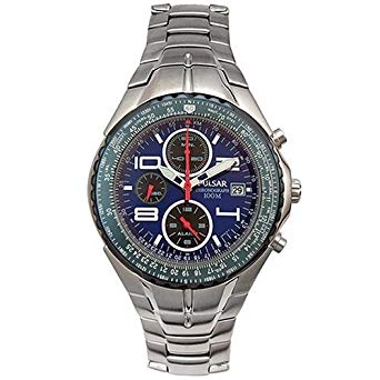 Pulsar Men's PF3189 Tech Gear Flight Computer Watch