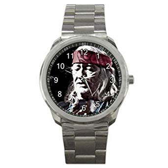 HSS079Willie Nelson Legend Singer #A Sport Metal Watch