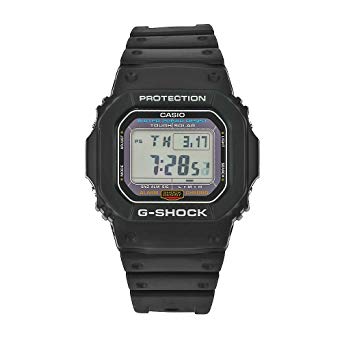 Casio Men's G5600E-1 G-Shock Grey Digital Dial Shock Resistant Watch