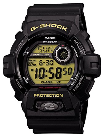 Casio G-shock Black and Green Standard Japanese Model #G8900-1