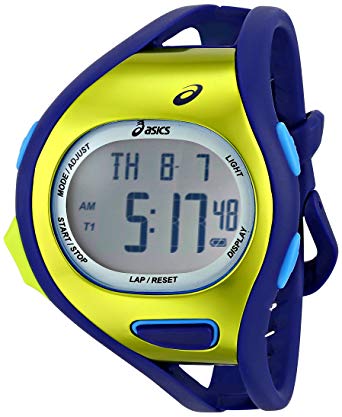 Asics Men's CQAR0704 Digital Display Quartz Blue Watch