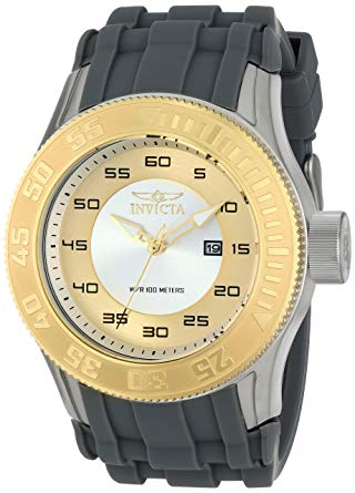 Invicta Men's 14831 Pro Diver Analog Display Japanese Quartz Grey Watch