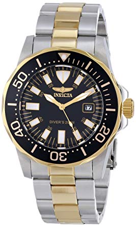 Invicta Men's 15030 Pro Diver Analog Display Japanese Quartz Two Tone Watch