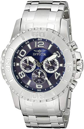 Invicta Men's 15020 Pro Diver Analog Display Japanese Quartz Silver Watch