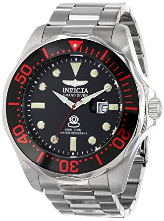 Invicta Men's INVICTA-14652 Pro Diver Analog Display Swiss Quartz Silver Watch