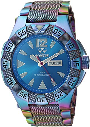 REACTOR Men's 'Gamma' Quartz and Stainless-Steel-Plated Sport WatchMulti Color (Model: 53999)