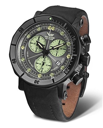 Vostok-Europe - Lunokhod 2 Grand Chrono - Tritium Tube - 6S30/6204212