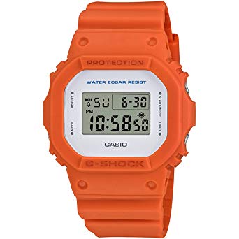 G-Shock Unisex DW-5600M-4CR Orange Watch