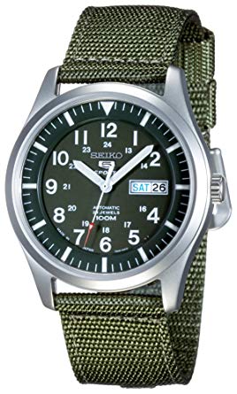 Seiko Mens 5 SPORTS Analog Dress Automatic JAPAN Watch (Imported) SNZG09J1