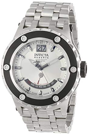 Invicta Men's 80497 Subaqua Analog Display Swiss Quartz Silver Watch