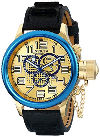 Invicta Men's 14615 Russian Diver Analog Display Swiss Quartz Black Watch