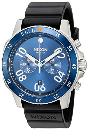 Nixon Men's A9581258-00 Ranger Chrono Sport Analog Display Quartz Black Watch