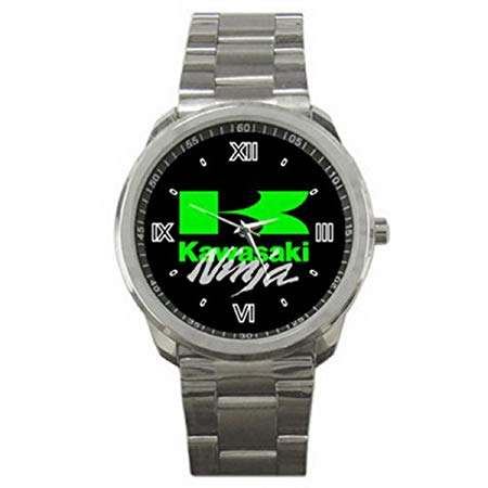 ADA038New Kawasaki Ninja Racing Bike Sport Metal Watch