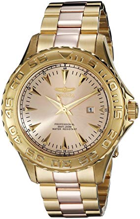 Invicta Men's 15497 Pro Diver Analog Display Japanese Quartz Two Tone Watch