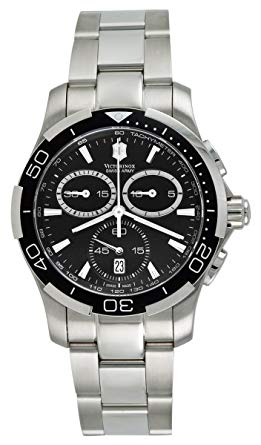 Victorinox Swiss Army Men's 241302 Alliance Sport Chronograph Black Dial Watch