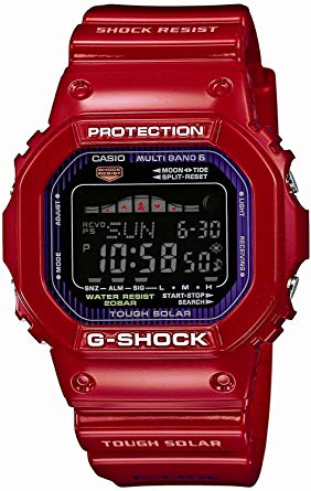 CASIO watch G-SHOCK G-LIDE world six stations Solar radio watch tide graph and moon data equipped GWX-5600C-4JF Men's