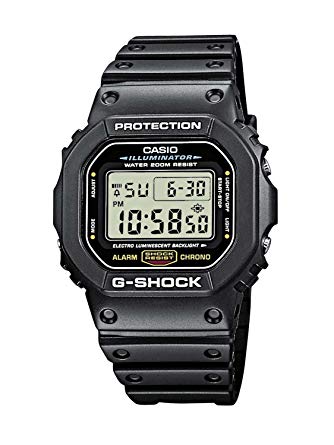 G-shock DW5600E-1V Men's Black Resin Sport Watch