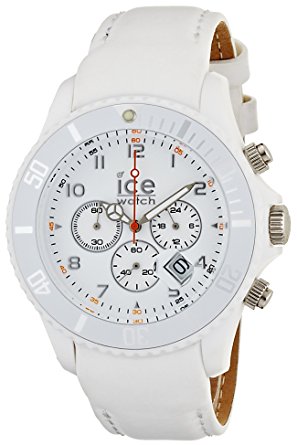 Ice-Watch - Ice-Chrono Matte - Big 48 - White - Leather