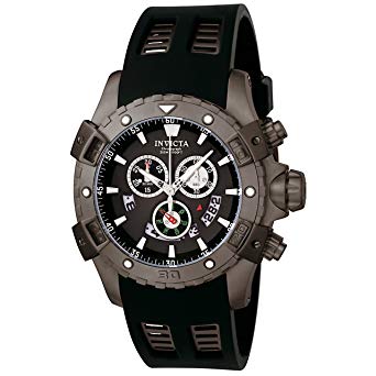 Invicta Men's 6327 Specialty Collection Chronograph Black Polyurethane Watch