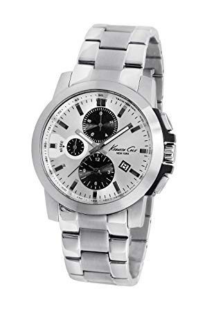 Kenneth Cole New York Men's KC9181 Dress Sport Silver Chronograph Watch