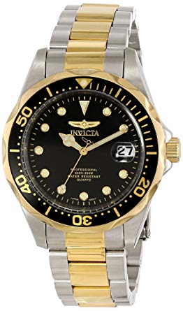 Invicta Men's 17049 Pro Diver Analog Display Japanese Quartz Two Tone Watch