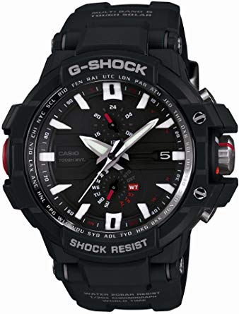 Casio G-shock Sky Cockpit Tough Solar Radio Controlled Multiband 6 Gw-a1000-1a