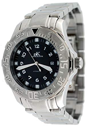 Adee Kaye #AK6269-M1 Men's Enamo Sports Stainless Steel Automatic Watch