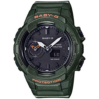 Casio Baby-G Khaki Green Resin Watch Unisex BGA230S-3A