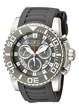 Invicta Men's 14670 Pro Diver Analog Display Swiss Quartz Grey Watch