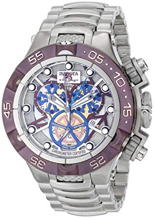 Invicta Men's 12906 Subaqua Analog Display Swiss Quartz Silver Watch