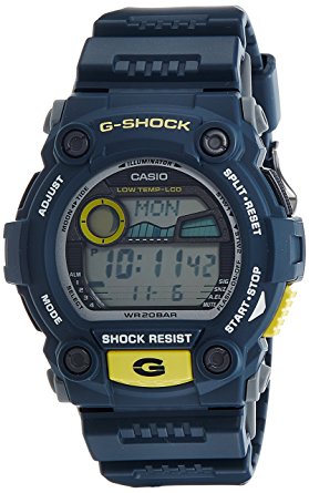 Casio Men's G-7900-2DR G-Shock Blue Resin Digital Dial Watch