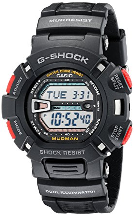 G-Shock G9000-1 Men's Black Resin Sport Watch