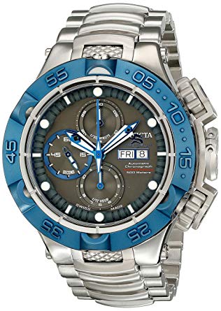 Invicta Men's 15493 Subaqua Analog Display Swiss Automatic Silver Watch